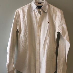 NWOT 2 x slim fit Ralph Lauren shirts